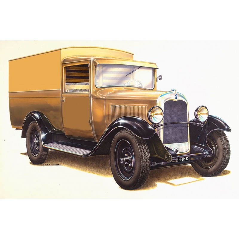 Heller 1/24 Citroen C4 Fourgonnette 1928 afbeelding