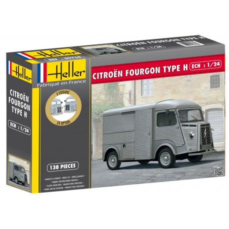 Heller 1/24 Citroen Fourgon HY (Tube) afbeelding