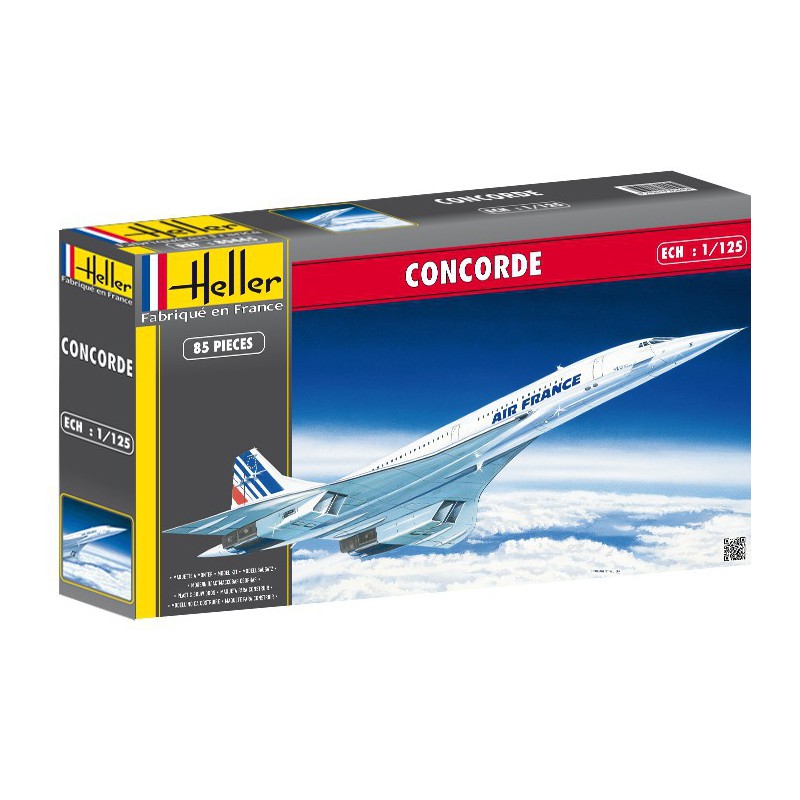 Heller 1/125 Concorde afbeelding