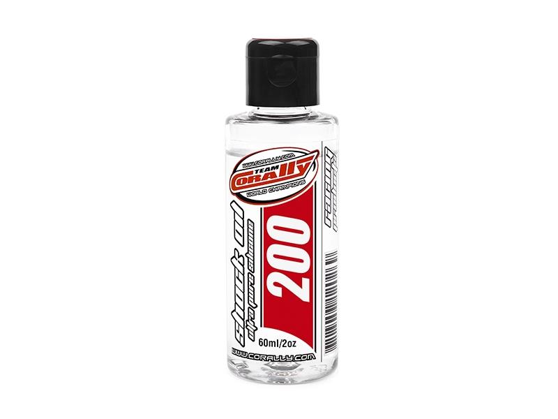 Team Corally schokdemper olie 60ml - 200CPS
