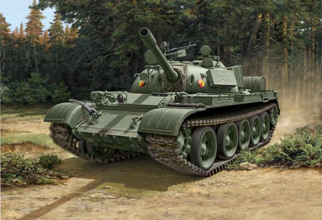 Revell 1/72 T-55 A/AM afbeelding
