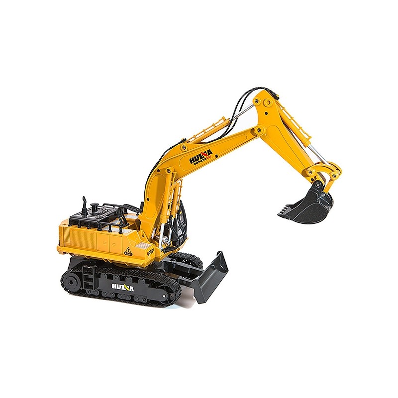 Huina 1/16 Graafmachine 2.4Ghz 11 Ch met gegoten graafbak