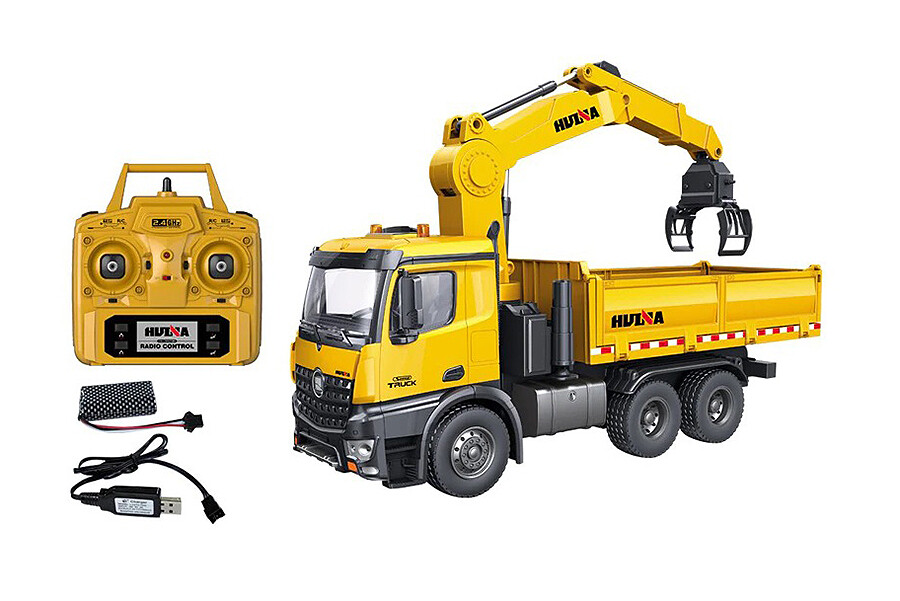 Huina RC CY1575 1/14 Timber Grab Dump Truck