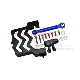 Kit Aluminium Pour Servo Traxxas X-Maxx - Support, Bielle Et Levier 25T, 16 Pièces, Rouge