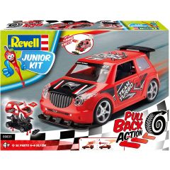 Revell Pull Back Rally Car - Rood