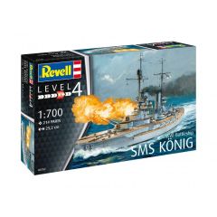 Revell 1/700 WWI Battleship SMS König