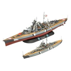 Revell 1/700 & 1/1200 The Legendary Bismarck Gift Set