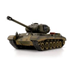 Torro 1/16 RC M26 Pershing Snow Leopard green BB (metal tracks)