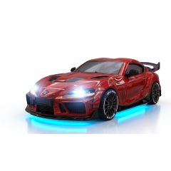 Absima 1/43 Toyota Supra 4WD Drift/Race Car RTR - Rood