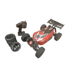 Tweedehands Arrma Typhon 6S BLX met wat upgrades en extra bandjes