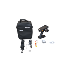Tweedehands Radiolink RC8X 8-Channels radio incl. R8FG + R4FGM Ontvanger & transport bag (Nieuw)