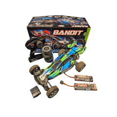 Tweedehands Traxxas Bandit met 2 NIMH accu's en Lader
