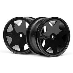 Ultra 7 wheels black 35mm (2pcs)