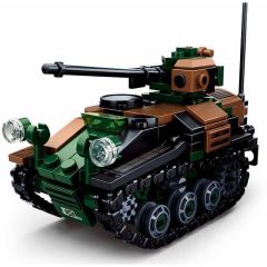 Sluban Army Light Tank "Wiesel" bouwstenen set (M38-B0750)