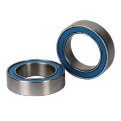 Ball bearings, blue rubber sealed (10x15x4mm) (2)