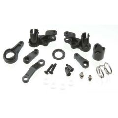 Steering bellcranks/ servo saver/ servo saver spring/ servo spring retainer/servo horn, steering (TRX-6845X)