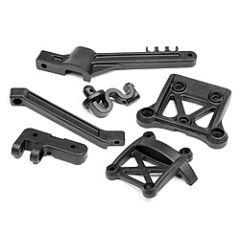 Brace and stiffener set