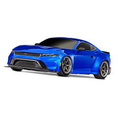 Traxxas 4-TEC 2024 Ford Mustang Drift car - Blauw
