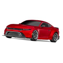 Traxxas 4-TEC 2024 Ford Mustang Drift car - Rood