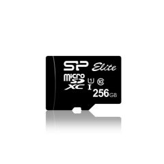 Silicon Power Micro SDHC Card Elite 256GB Met Adapter