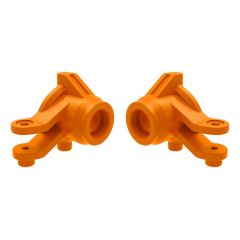 Traxxas Steering blocks, left & right (orange) (TRX-10736-ORNG)