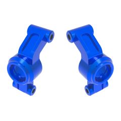 Traxxas - Carriers, stub axle, 6061-T6 aluminum (blue-anodized) (left & right)