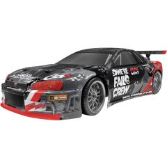 HPI E10 Drift Fail Crew Nissan Skyline GT-R electro auto RTR