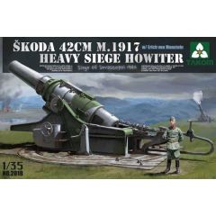 Takom 1/35 Skoda 42cm M. 1917 Heavy Siege Howiter
