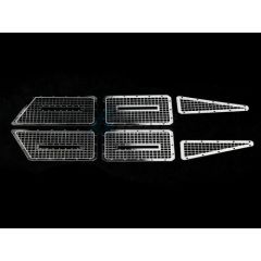 Aluminium Window Mesh Guard voor de Traxxas TRX-4 Tactical