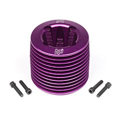 Aluminum heatsink head 56x50mm (purple/f4.6)