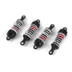 Maverick RC - Aluminum Oil-Filled Shock Absorber Set Red/4pc (MV150556)