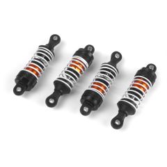 Maverick RC - Aluminum Oil-Filled Shock Absorber Set Orange/4pc (MV150557)