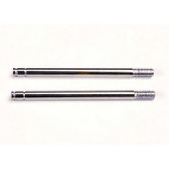 Shock shafts, steel, chrome finish (long) (2