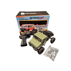 Tweedehands FTX Outback Mini XP Unitrak 4WD electro crawler RTR - Groen