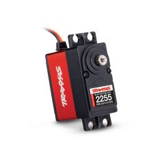 Traxxas Servo, digital high-torque 400 (red) brushless, metal gear, ball bearing, waterproof