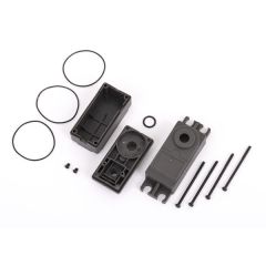 Traxxas -  Servo case, plastic (top, middle, bottom)/ gaskets/ hardware (for 2275 servo) (TRX-2276)