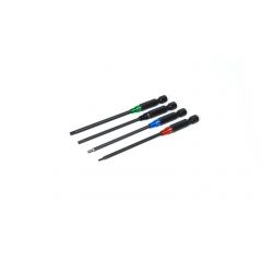 TopRC - Powertools Tips met maat aanduiding - Ti-Ni Coated