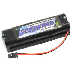 Voltz NiMH 2000mAh 9.6V zender accu (Futaba stekker)