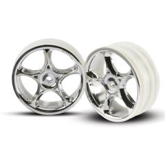 Wheels, Tracer 2.2" (chrome) (2) (Bandit front) (TRX-2473)