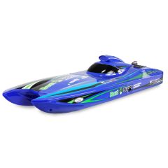 Amewi Blue Arrow Catamaran brushless boot met Jet aandrijving RTR