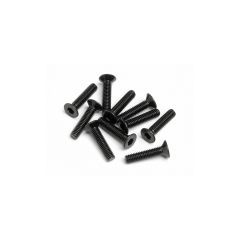 HPI - Flat head screw m2.5x12mm (hexsocket/10pcs) (Z449)