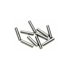 Pin 2 x 10mm silver (10 pcs)