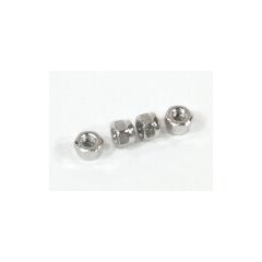 Nylon nut m2.6 (silver/4pcs)