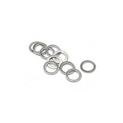 Washer 4 x 6 x 0.3mm (silver)