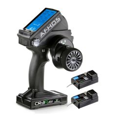 Absima CR3P 2.4 Ghz 3-kanaals zender inclusief 2 ontvangers