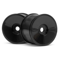 Dish wheel black (83x56mm/2pcs)