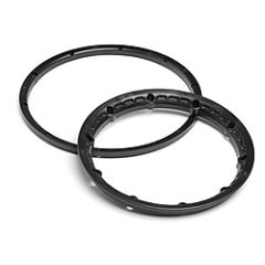 Heavy duty wheel bead lock rings (black/2pcs)