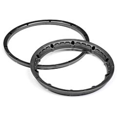 Heavy duty wheel bead lock rings (gunmetal/2pcs)