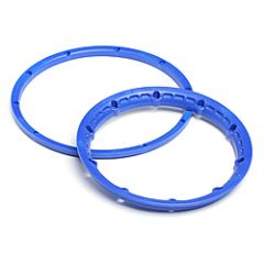 Heavy duty wheel bead lock rings (blue/2pcs)