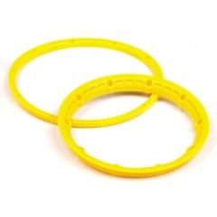 Heavy duty wheel bead lock rings (yellow/2pcs)